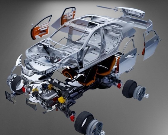 قطعات پلیمری ( پلاستیکی) یک خودرو